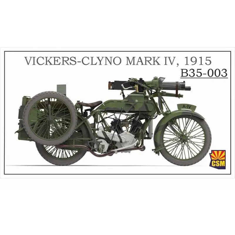 Copper State Models B35-003 1/35 Vickers-Clyno Mark Iv 1915 1