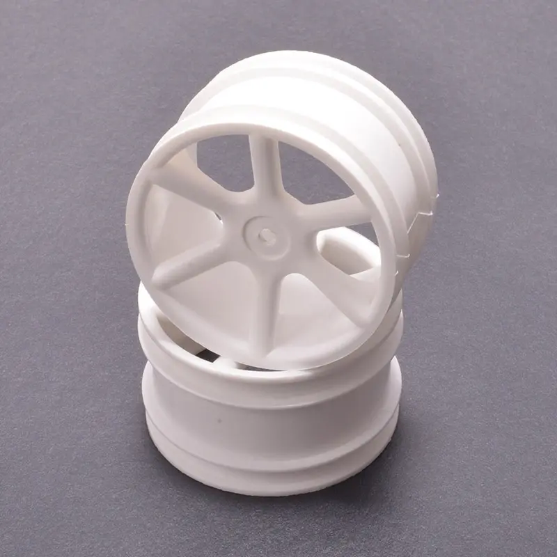 Core Rc Cr887 Core Rc Cr887 Jc 6 Spoke 2.2 Rear White Wheel Cat/Coug 2K Pair 1
