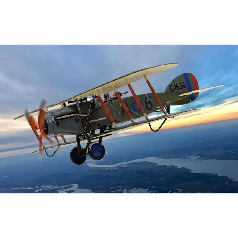 Corgi Aa28804 1/48 Bristol F2b Fighter, A6/C4636, 'Devil-In-Thedusk', 39 Sqn, Lt Anthony Arkell, North Weald, 19 May 1918 1