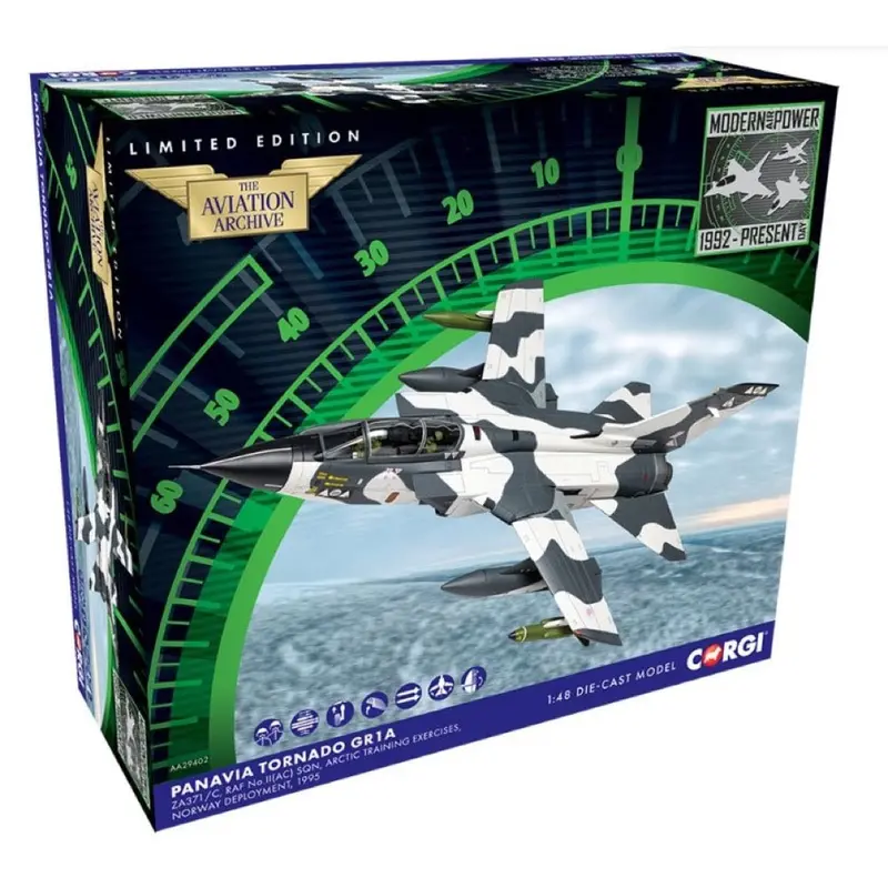 Corgi Aa29402 Panavia Tornado Gr1a Za371/C Norway 1995 1
