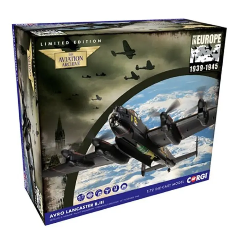 Corgi Aa32629 1/72 Avro Lancaster B.Iii 'Honor', Raf No.617 Sqn, Operation Catechism 1