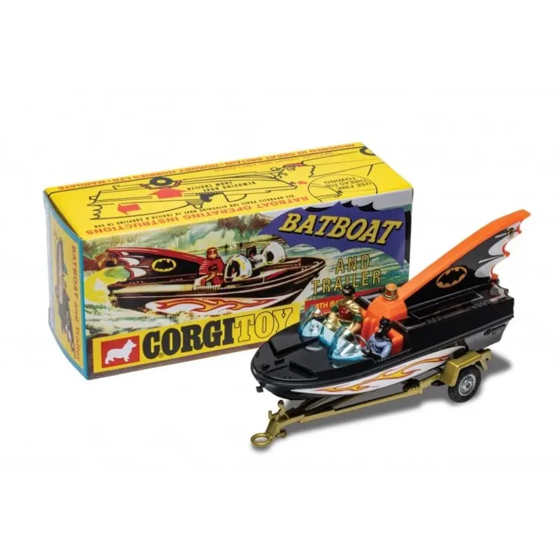 Corgi Rt10701 Bat Boat With Batman & Robin 1