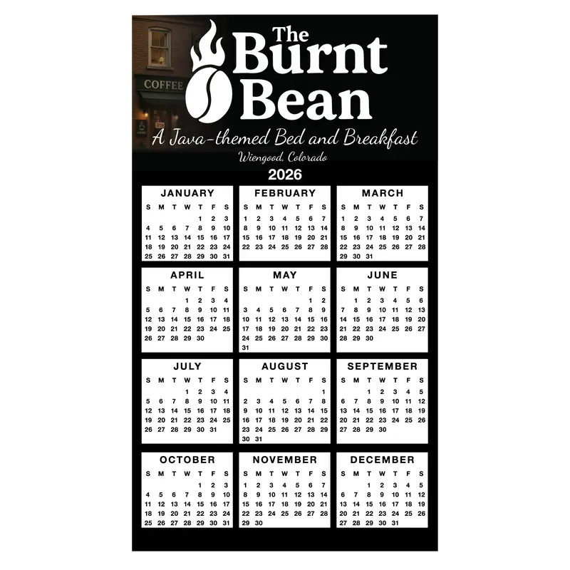 Custom Calendar Magnet - 4"X7" 2