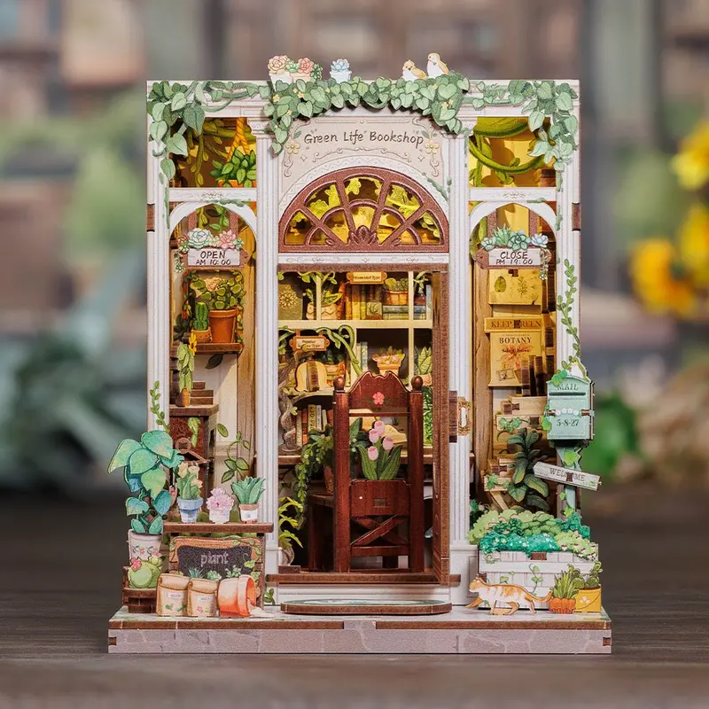 Cutebee Green Life Bookshop Diy Kit 1