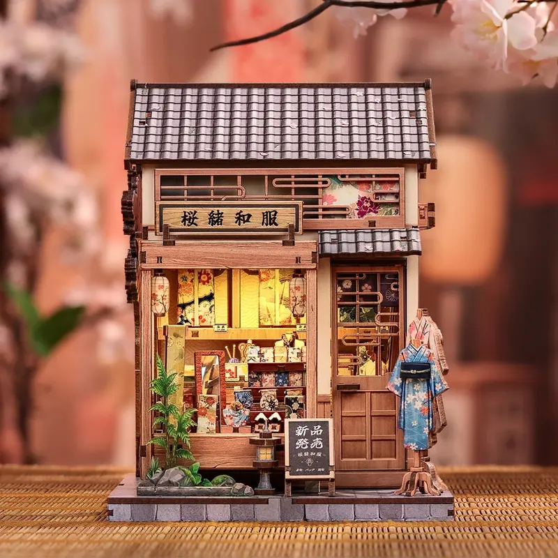 Cutebee Sakura O Kimono Shop Diy Kit 1