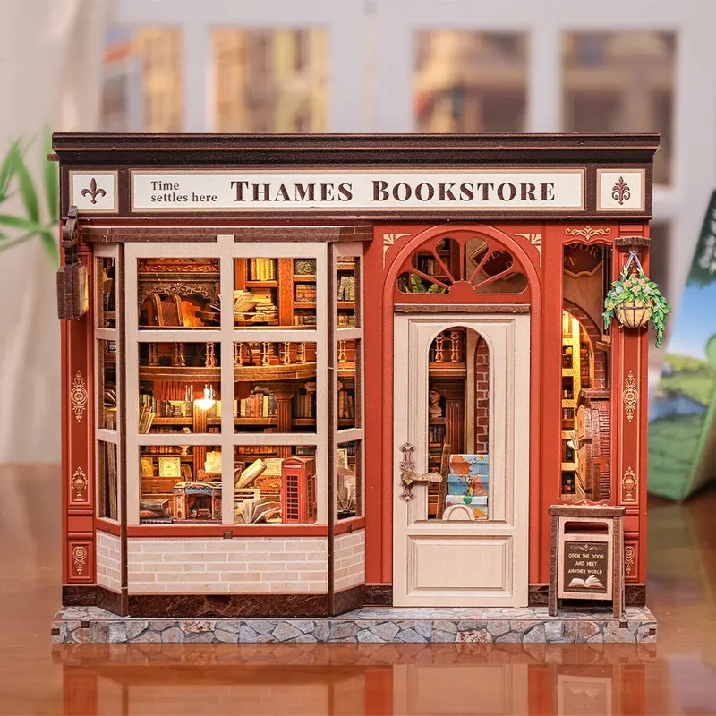 Cutebee Thames Bookstore Diy Kit 1