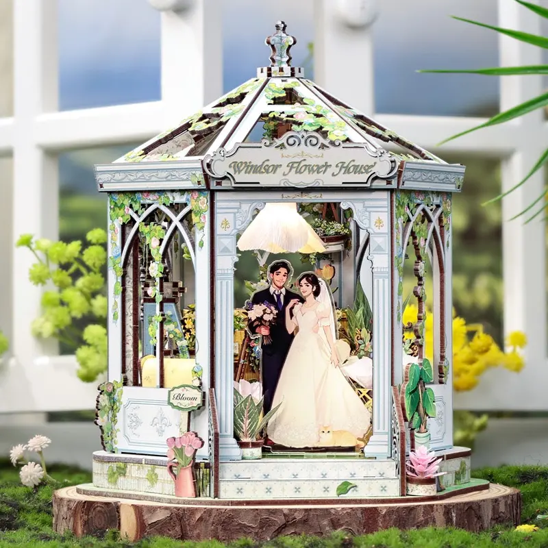 Cutebee Windsor Flower House Diy Kit 2