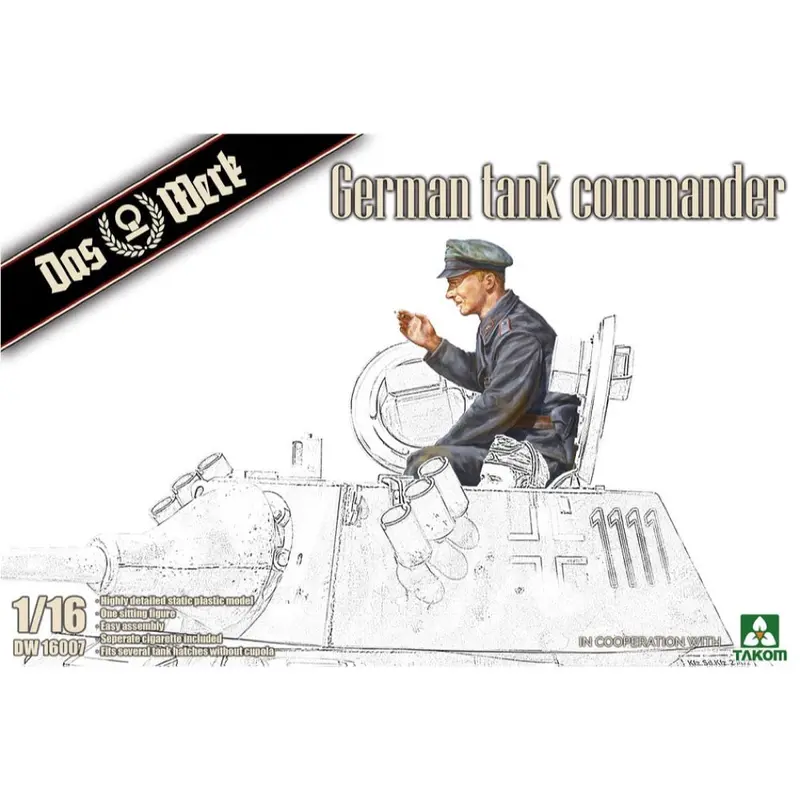 Das Werk 16007 1/16 German Tank Commander 1