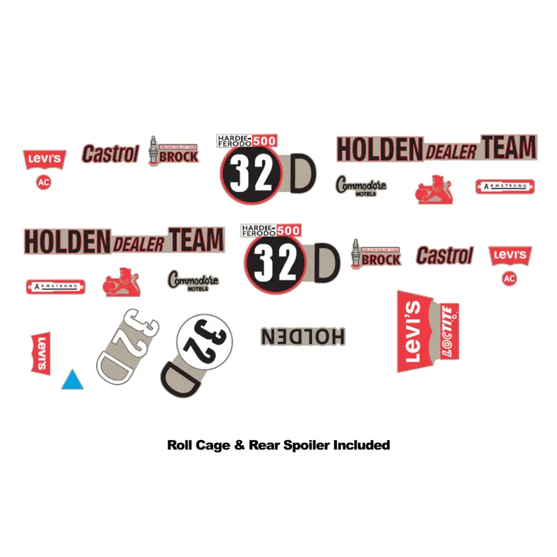 Dda 1/24 No.32D Lc Torana Bathurst Decal Kit Accessory 1