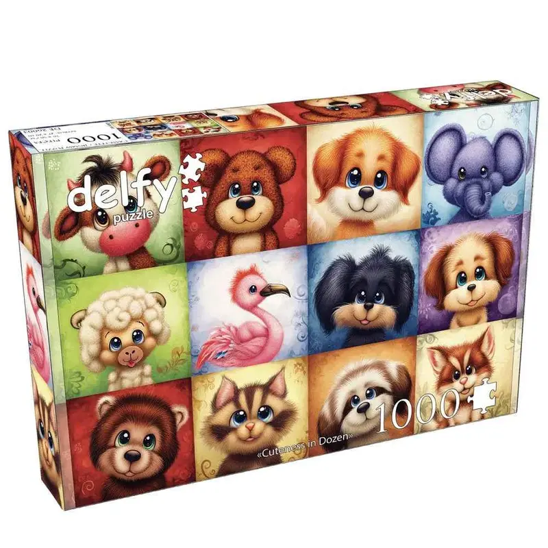 Delfy 26003 Cuteness In Dozen 1000Pc Jigsaw Puzzle 1