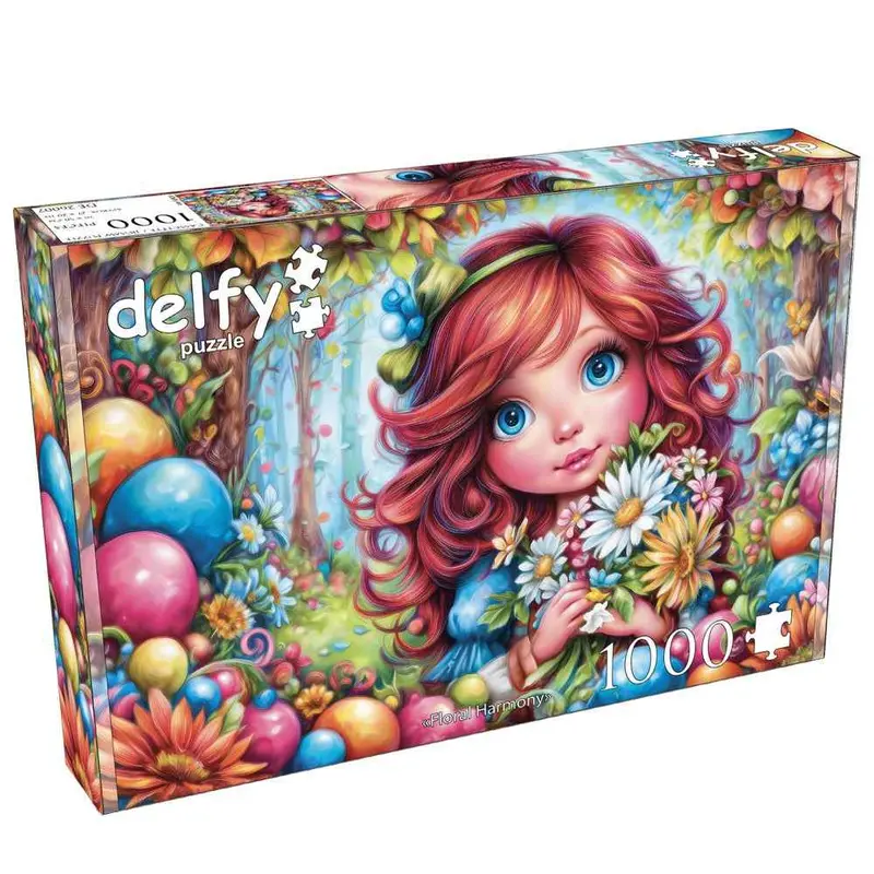 Delfy 26007 Floral Harmony 1000Pc Jigsaw Puzzle 1