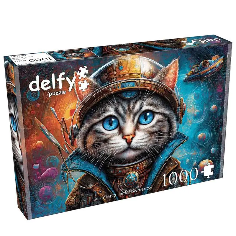 Delfy 26011 Interstellar Meowments 1000Pc Jigsaw Puzzle 1