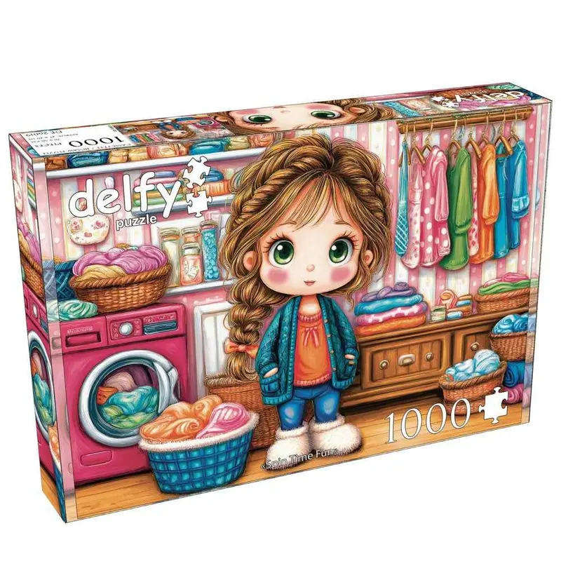 Delfy 26019 Spin Time Fun 1000Pc Jigsaw Puzzle 1