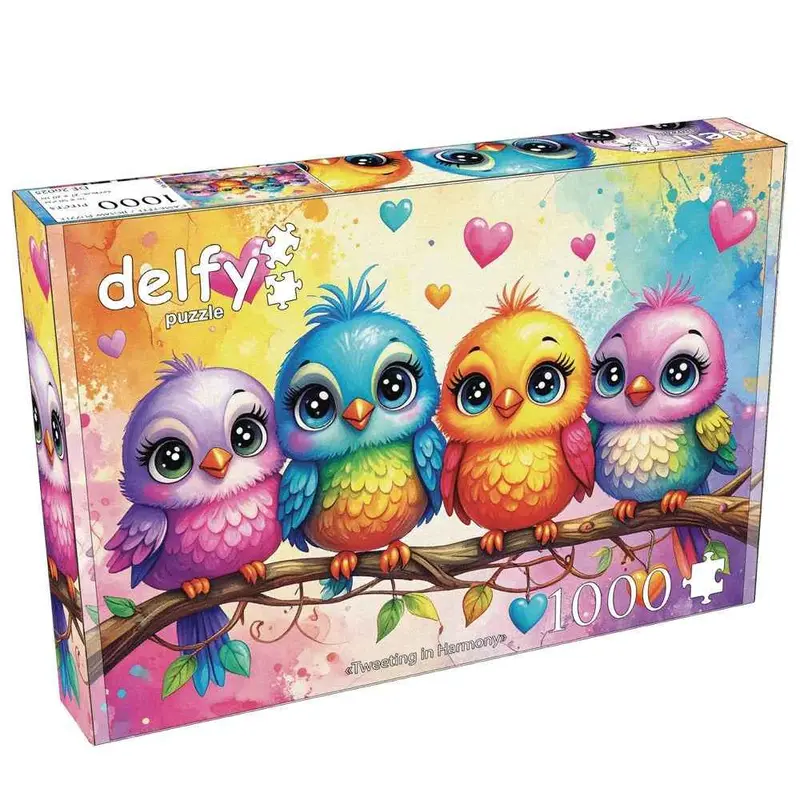 Delfy 26025 Tweeting In Harmony 1000Pc Jigsaw Puzzle 1