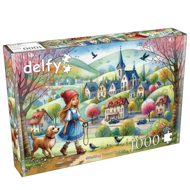Delfy 26027 Walking Toward Home 1000Pc Jigsaw Puzzle 1