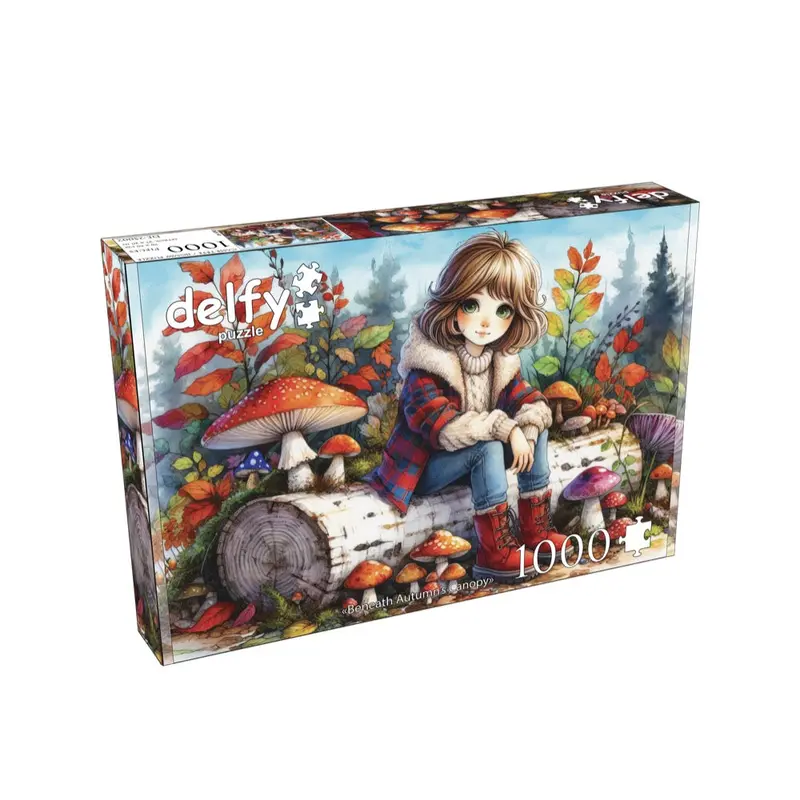 Delfy Beneath Autumn's Canopy 1000Pc Jigsaw Puzzle 1