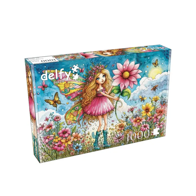 Delfy Blush Garden Whispers 1000Pc Jigsaw Puzzle 1
