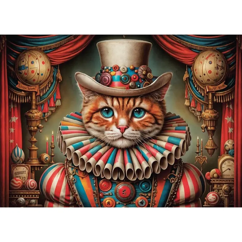 Delfy Circus Purrformer 1000Pc Jigsaw Puzzle 2