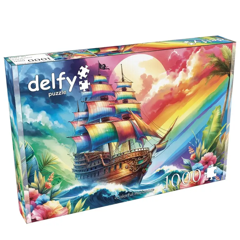 Delfy Colorful Horizons 1000Pc Jigsaw Puzzle 1