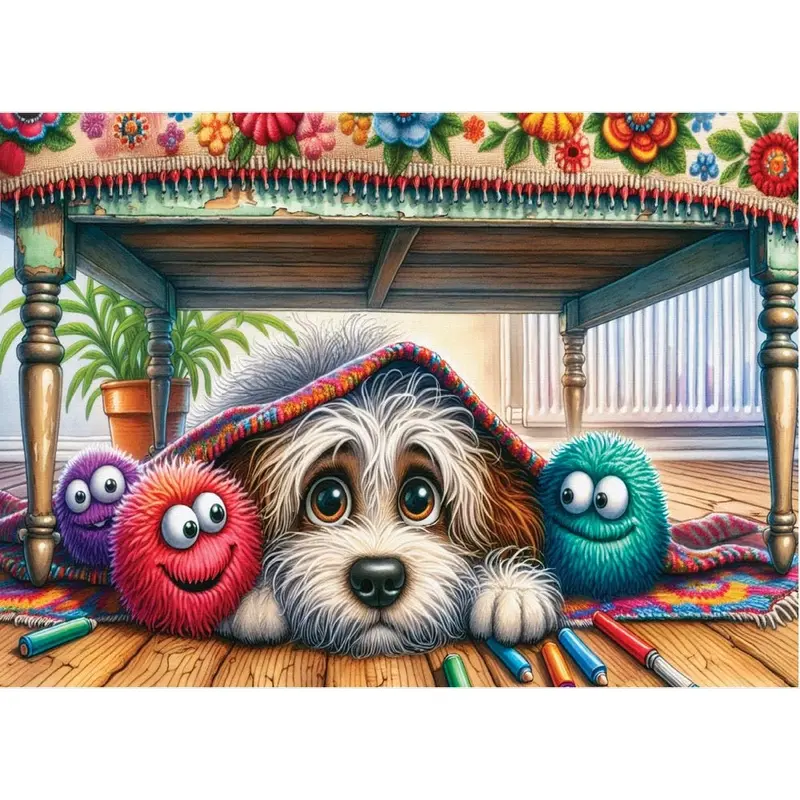 Delfy Courage Under Cover 1000Pc Jigsaw Puzzle 2