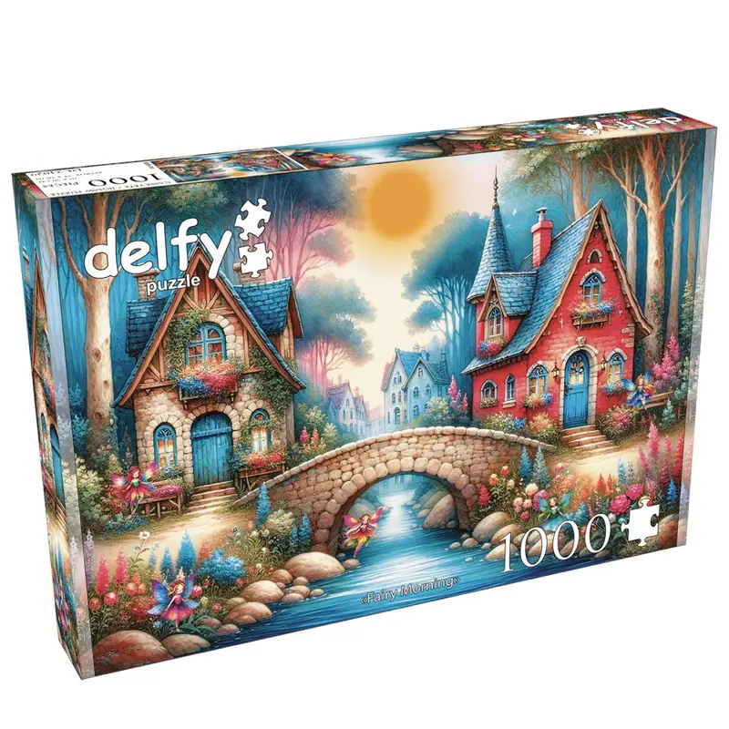 Delfy Fairy Morning 1000Pc Jigsaw Puzzle 1