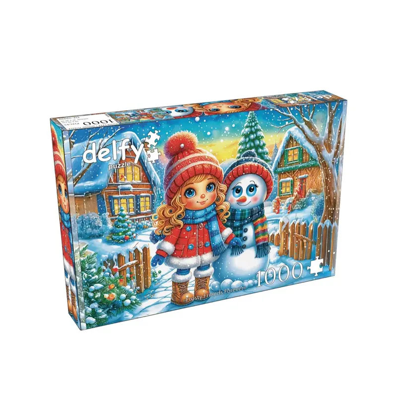 Delfy Frosty Friends Forever 1000Pc Jigsaw Puzzle 1