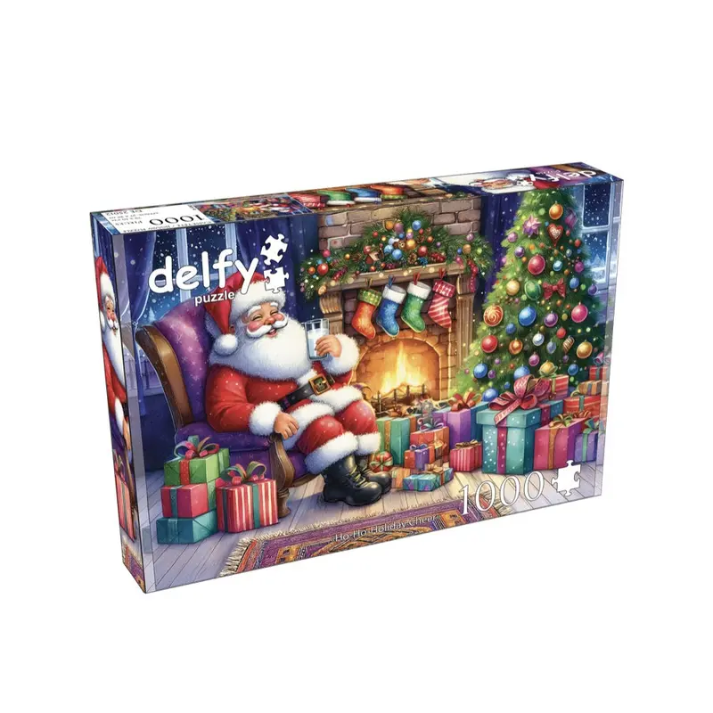 Delfy Ho Ho Holiday Cheer 1000Pc Jigsaw Puzzle 1
