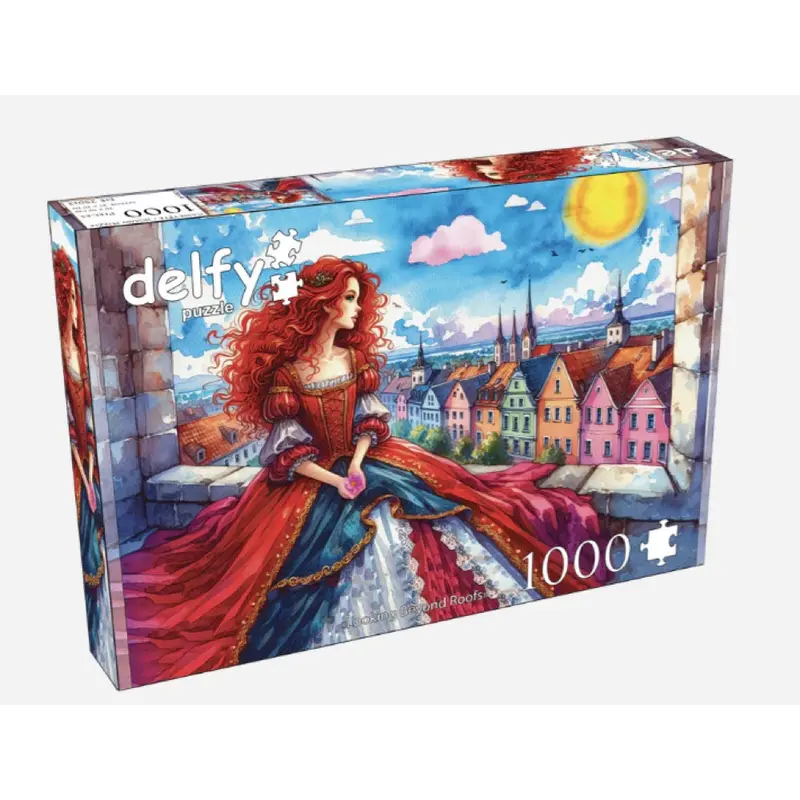 Delfy Looking Beyond Roofs 1000Pc Jigsaw Puzzle 1