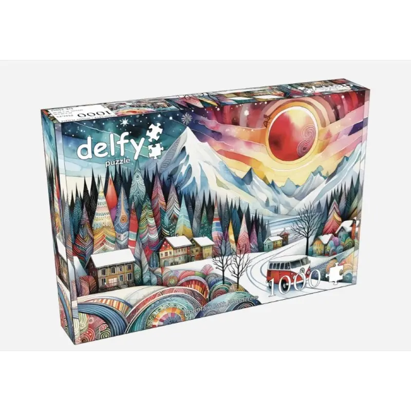 Delfy Mountain Path Wanderer 1000Pc Jigsaw Puzzle 1