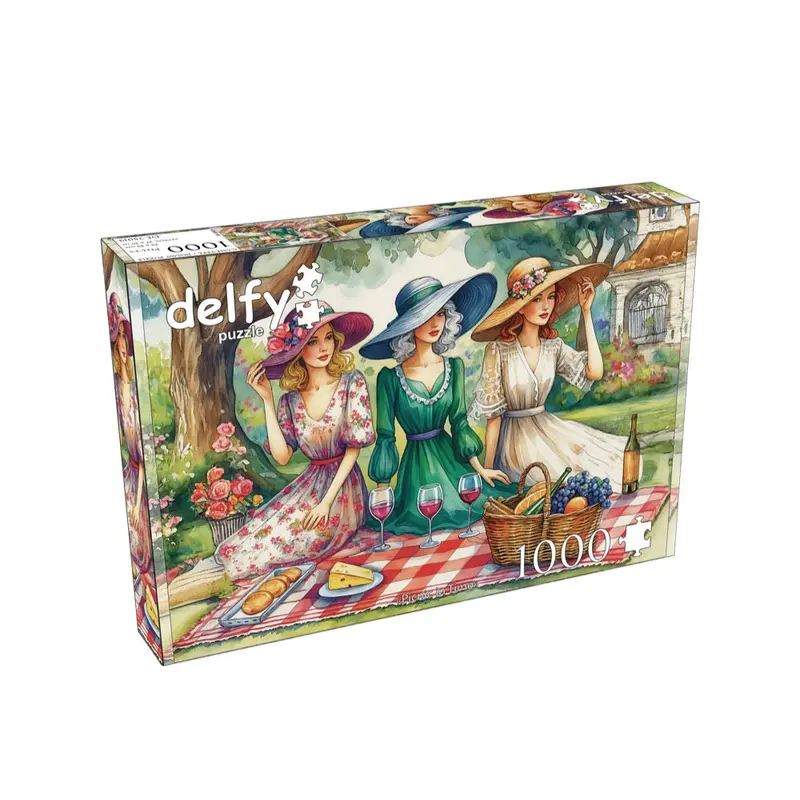 Delfy Picnic In Time 1000Pc Jigsaw Puzzle 1
