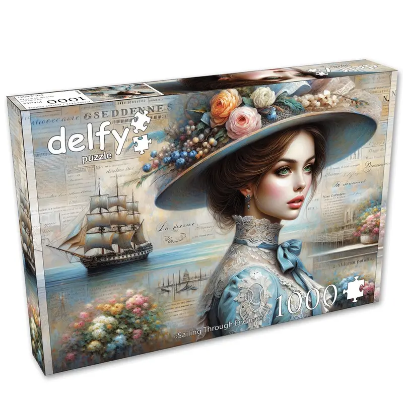 Delfy Sailing Through Dreams 1000Pc Jigsaw Puzzle 1