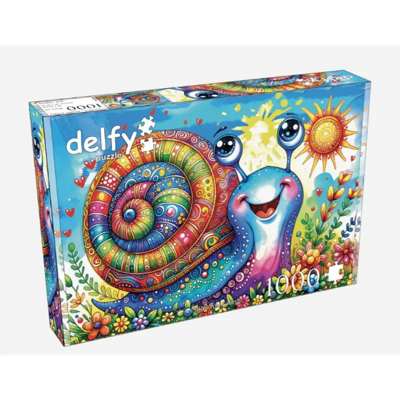 Delfy Snail You Later! 1000Pc Jigsaw Puzzle 1