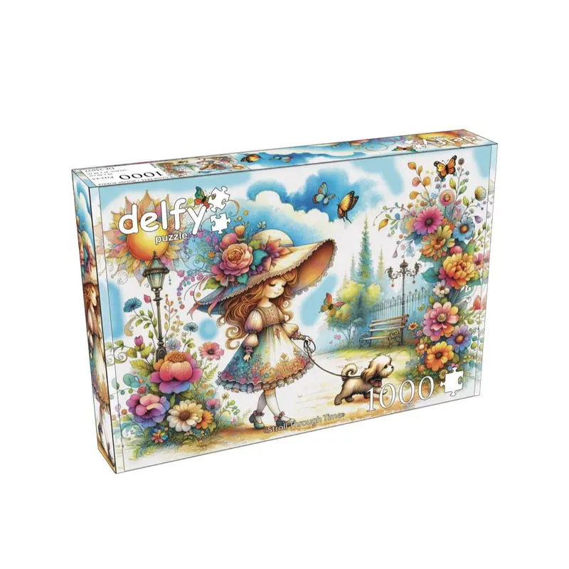Delfy Stroll Through Time 1000Pc Jigsaw Puzzle 1