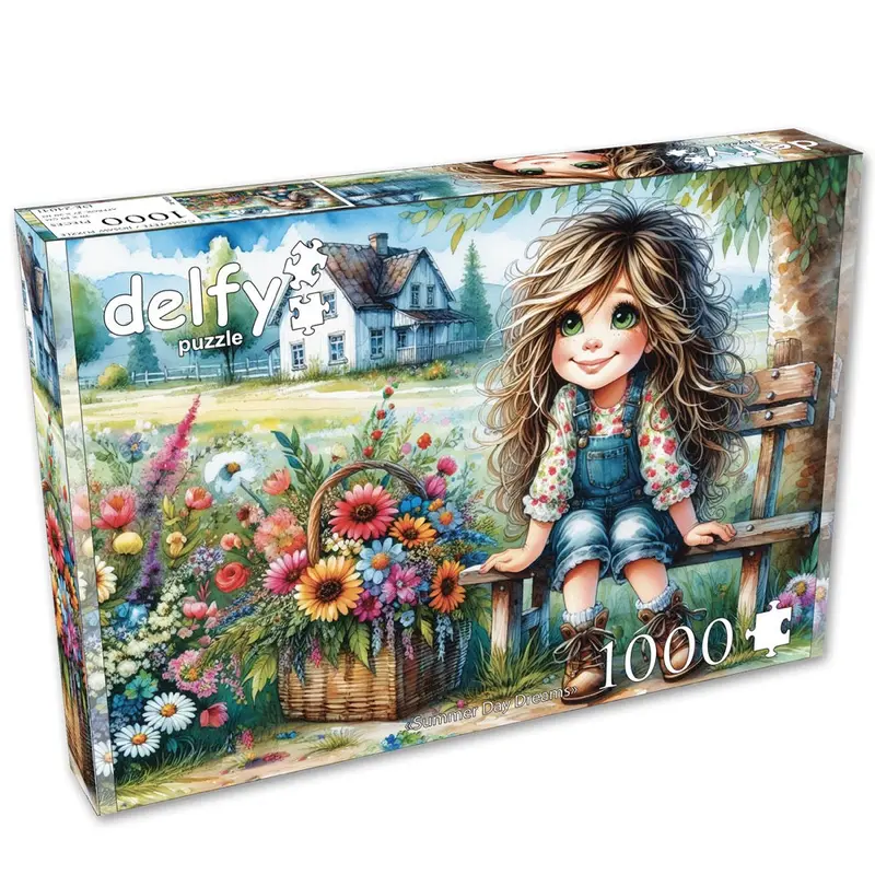 Delfy Summer Day Dreams 1000Pc Jigsaw Puzzle 1