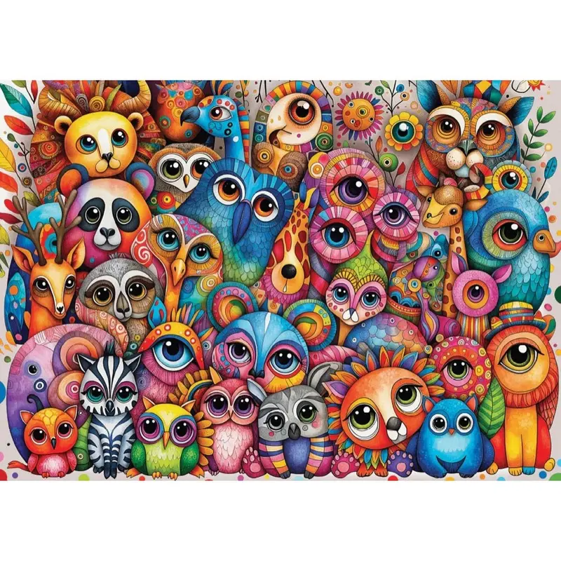 Delfy Surreal Friendly Group 1000Pc Jigsaw Puzzle 2