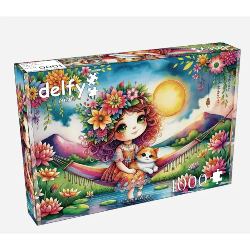 Delfy Toes In Water 1000Pc Jigsaw Puzzle 1