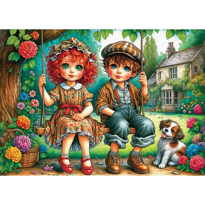 Delfy Under The Old Tree 1000Pc Jigsaw Puzzle 2