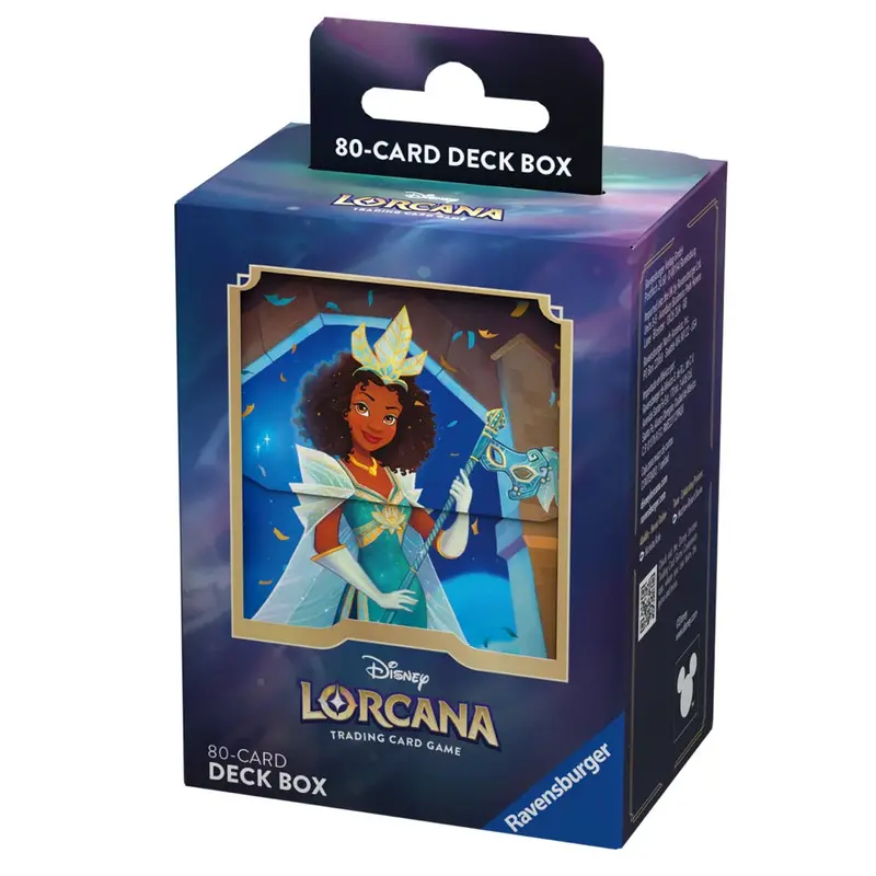 Disney Lorcana Tcg Shimmering Skies Series 5 Deck Box Tiana 1