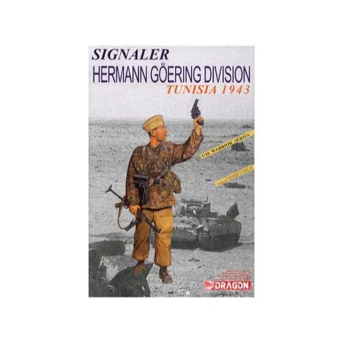 Dragon 1608 1/16 Signaler Hermann Goring Division (Tunisia 1943) Plastic Model Kit 1