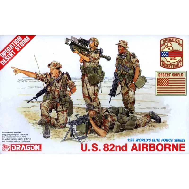 Dragon 3006 1/35 U.S. 82Nd Airborne Plastic Model Kit 1