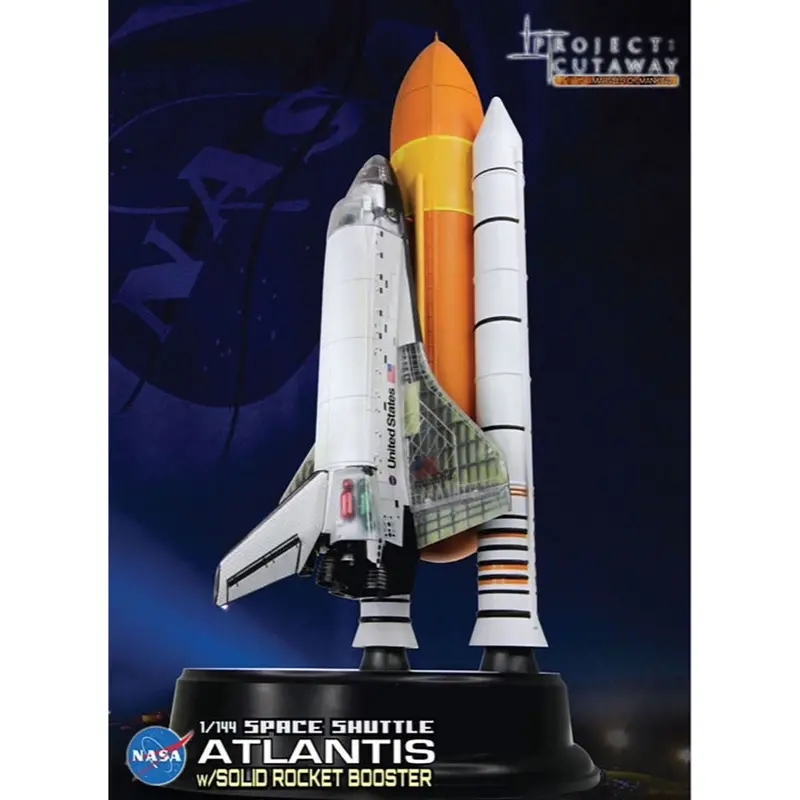 Dragon 47404 1/144 Space Shuttle Atlantis W/Solid Rocket Booster 1