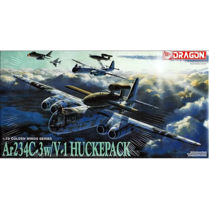 Dragon 5011 1/72 Ar234c-3W/V-1 Huckepack 1