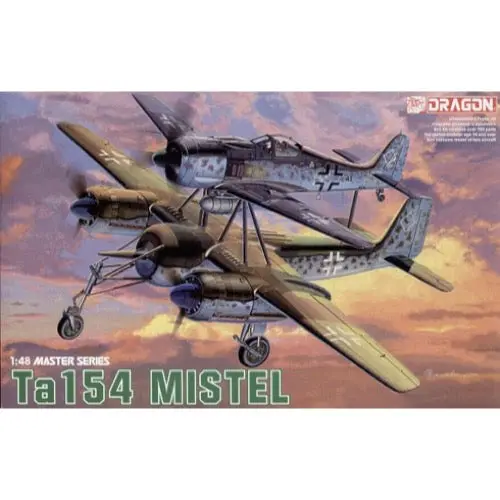 Dragon 5553 1/48 Ta154 Mistel Plastic Model Kit 1