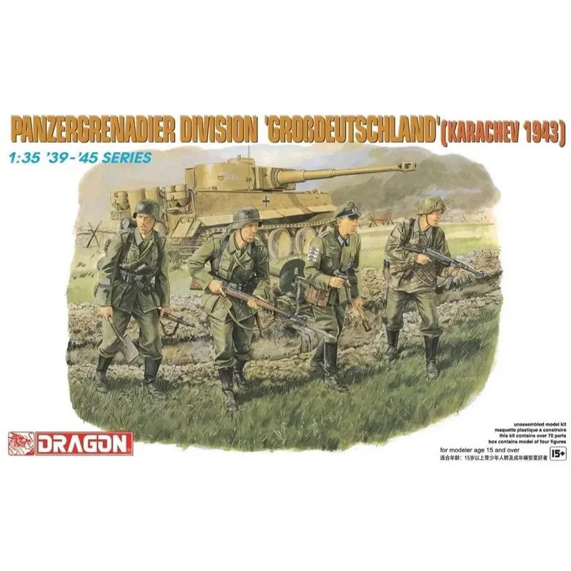 Dragon 6124 1/35 Panzergrenadier Division 'Grosdeutschland' (Karachev 1943) Plastic Model Kit 1