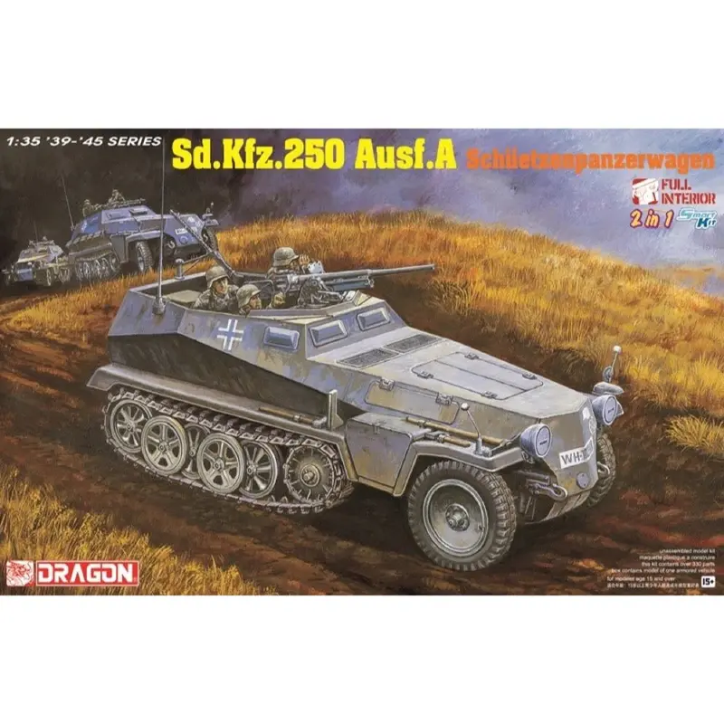 Dragon 6426 1/35 Sd.Kfz.250 Ausf.A (2 In 1) 1