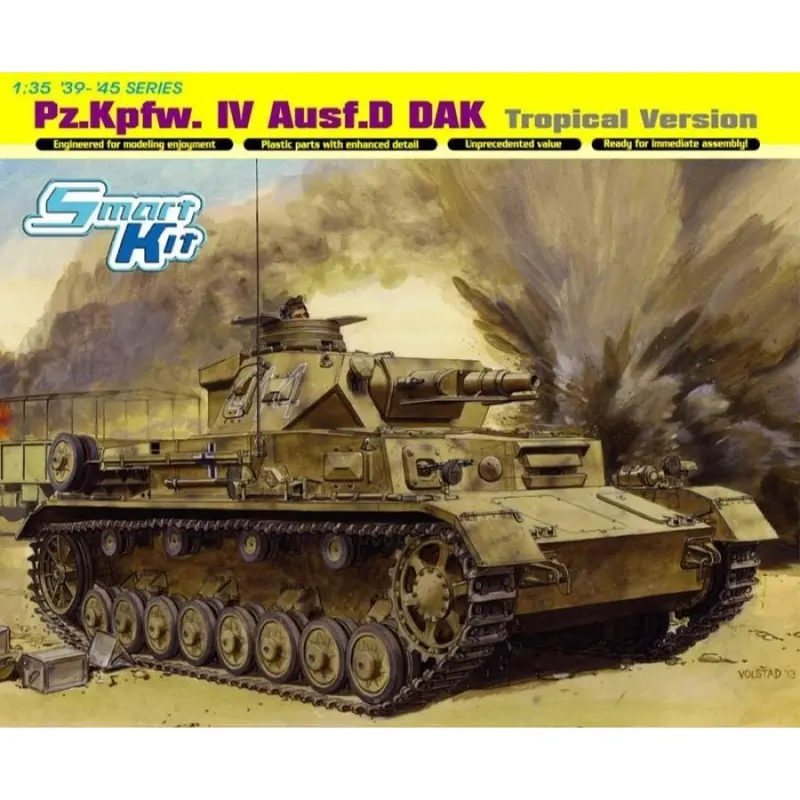 Dragon 6779 1/35 Pz.Kpfw.Iv Ausf.D Tropical Version 1