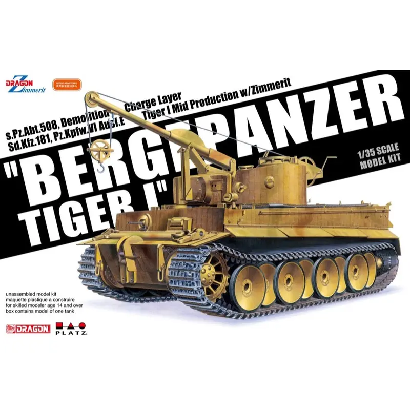 Dragon 6850 1/35 Bergepanzer Tiger I S.Pz.Abt.508 1
