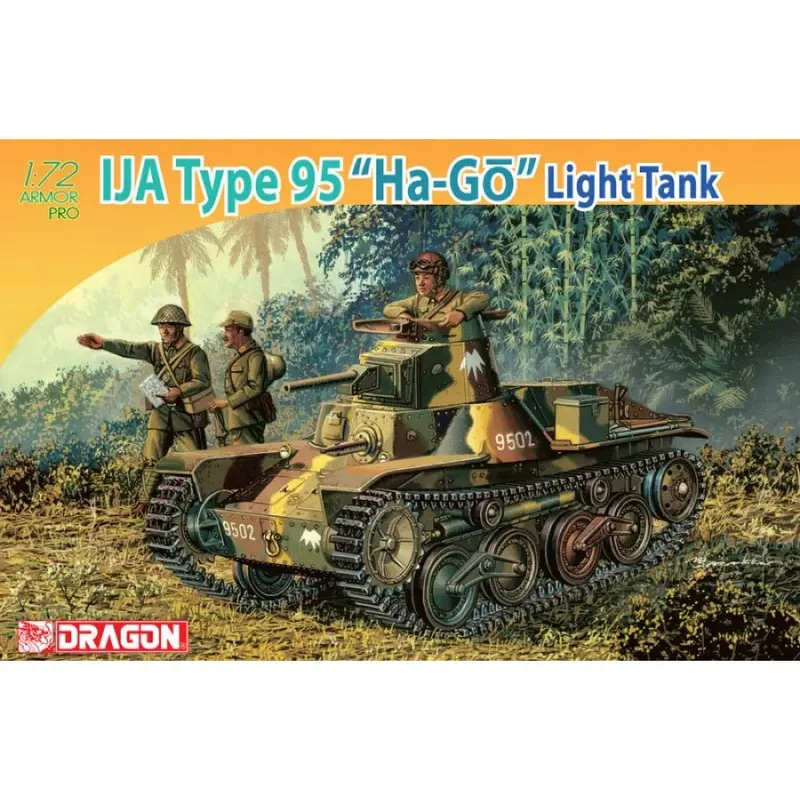 Dragon 7394 1/72 Ija Type 95 Ha-Go Ligt Tank 1