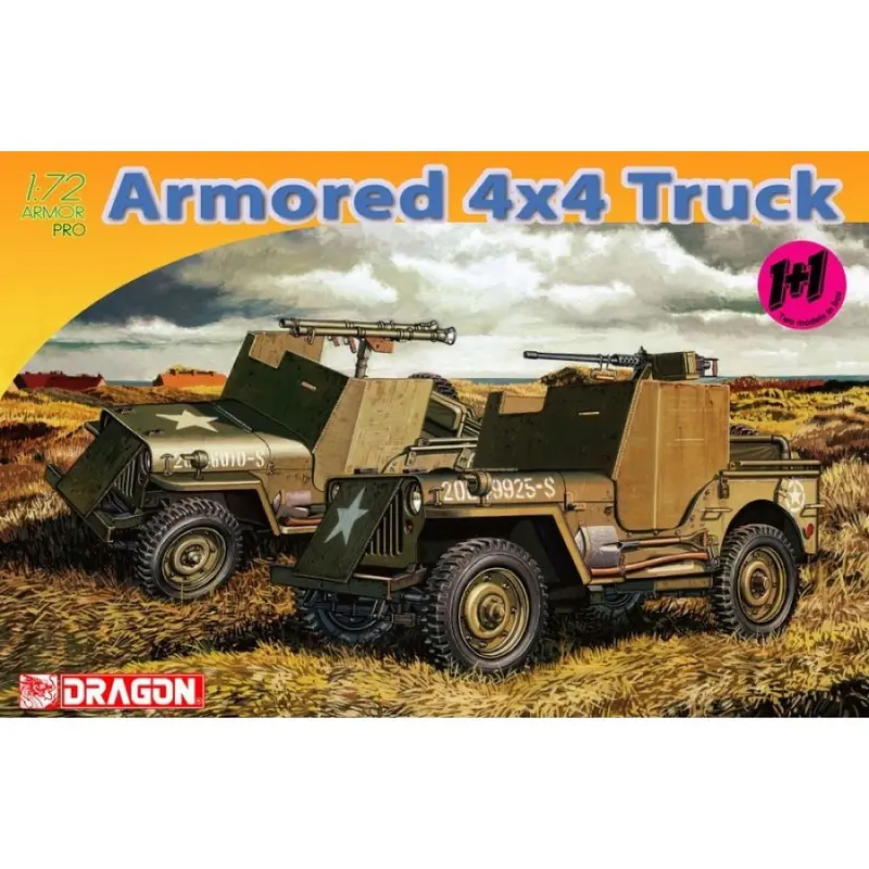 Dragon 7423 1/72 1/4 Ton 4X4 Jeep Armoured 1