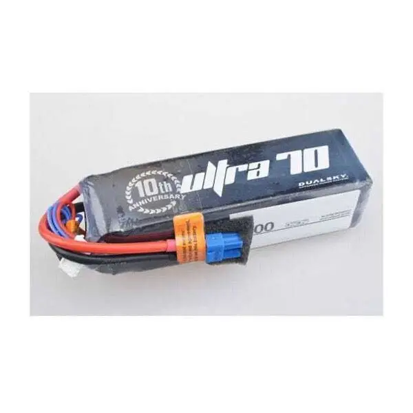 Dualsky Dsbxp27005ult 2700Mah 5S 18.5V 70C Ultra 70 Lipo Battery With Xt60 Connector 1